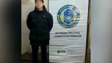 Una imagen de la senadora Patricia Bullrich durante una sesión en el Congreso