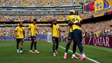 Ecuador celebra su victoria histórica sobre Alemania en el Mundial 2026
