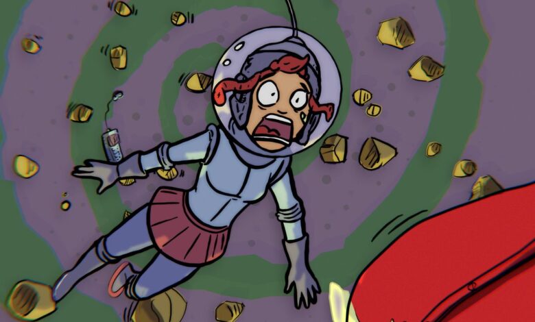 Imagen de una persona trabajando en una mesa con herramientas de animación