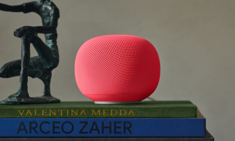 Imagen del nuevo Google Home Speaker con su diseño colorido y atractivo
