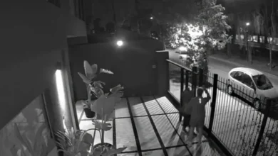 Imagen del lugar del accidente de Ernestina Pais