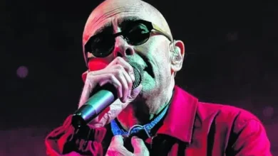 Imagen de Indio Solari en concierto