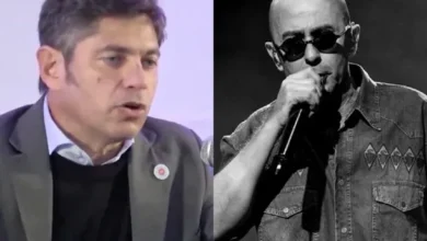 Axel Kicillof y la imagen de Indio Solari en la Universidad de La Plata