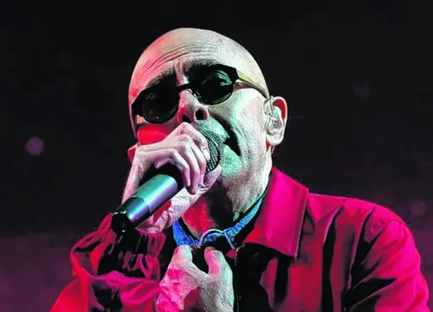 Imagen de Indio Solari en concierto