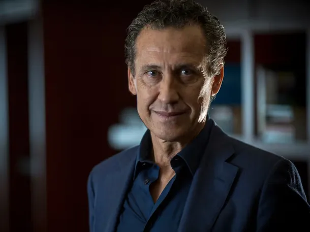Jorge Valdano en una conferencia de prensa