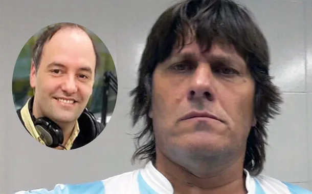 Hugo Lamadrid y Manuel Adorni