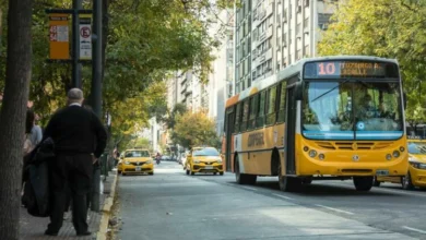 Colectivos en la ciudad de Córdoba