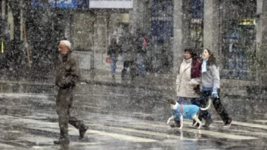 Nieve en Buenos Aires, invierno en la ciudad