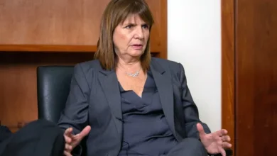 Patricia Bullrich en una imagen del video que compartió en sus redes sociales
