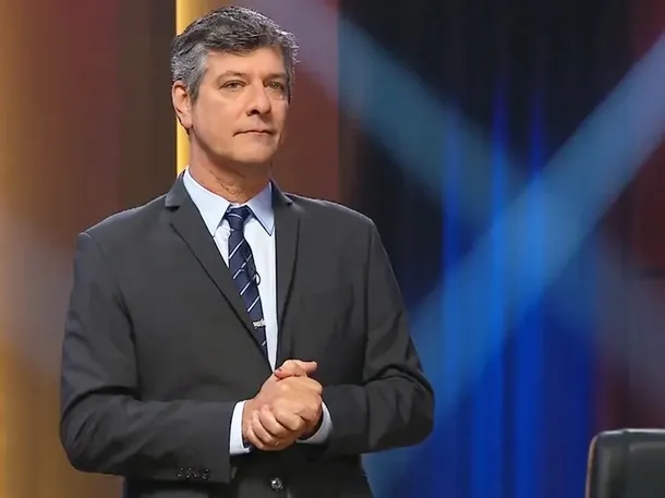 Mario Pergolini en el estudio de Otro día perdido