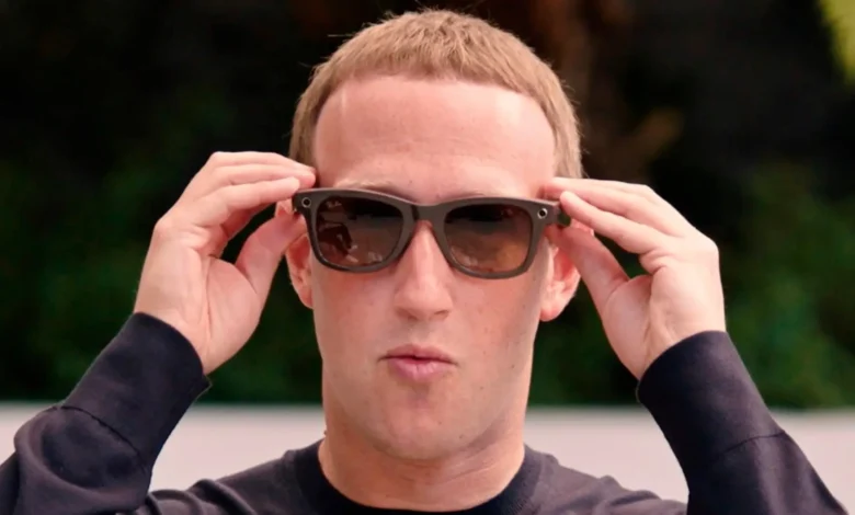 Gafas inteligentes de Meta con reconocimiento facial