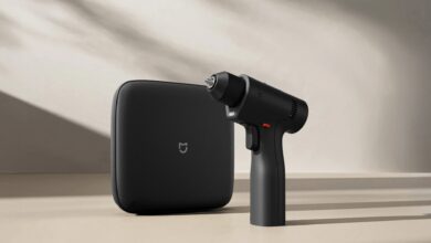 Taladro inteligente Xiaomi en acción