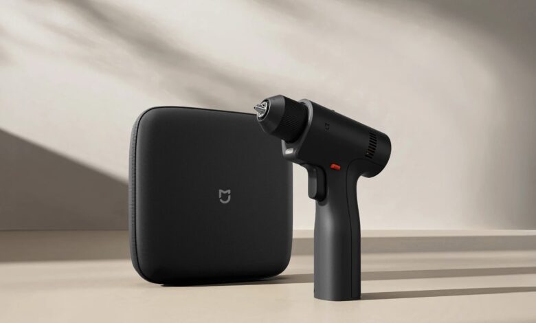 Taladro inteligente Xiaomi en acción