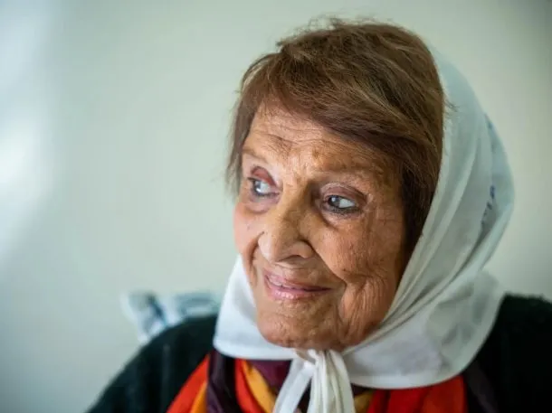 Taty Almeida, presidenta de Madres de Plaza de Mayo Línea Fundadora