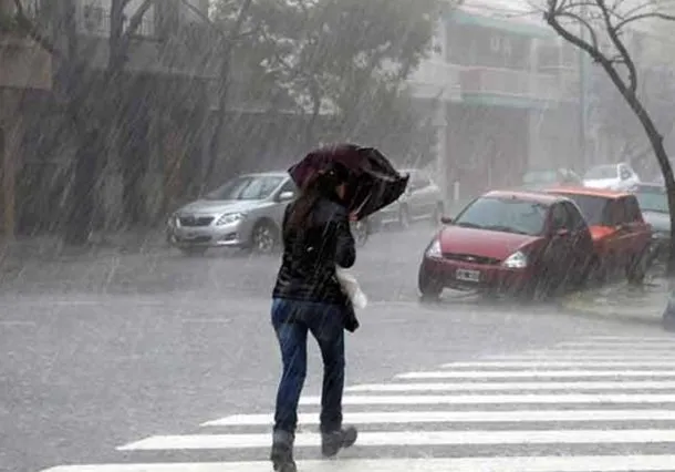 Imagen de una tormenta en Buenos Aires