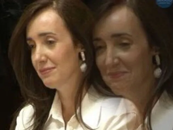 Victoria Villarruel y Karina Milei en un evento político