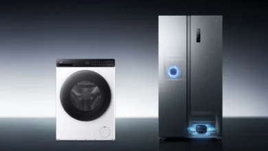 Frigorífico Mijia Side-by-Side 621 L y lavadora-secadora Mijia Front Load Washer Dryer de 8 kg