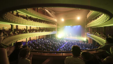 Imagen de un concierto de rock en el Teatro Real