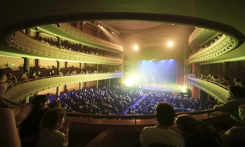 Imagen de un concierto de rock en el Teatro Real