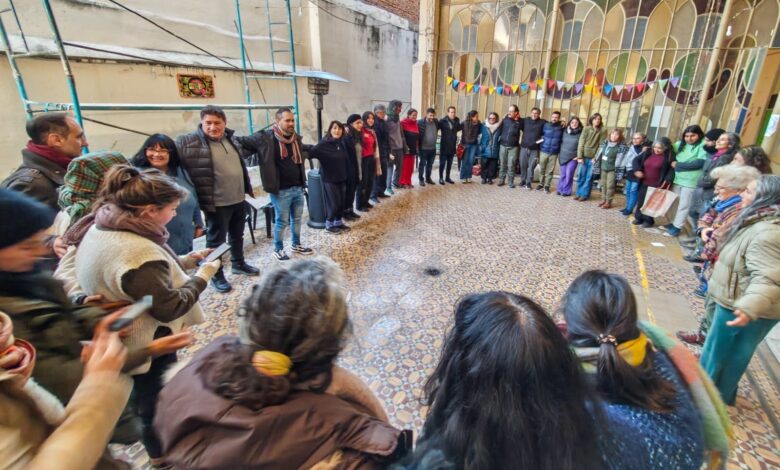 Imagen de un encuentro cultural comunitario en Córdoba