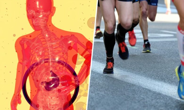 Imagen representativa del dopaje fecal y su relación con el deporte de élite