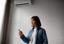 Imagen de un aire acondicionado en una habitación