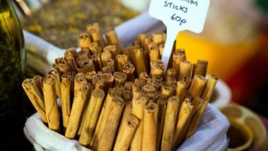 Canela fresca y de buena calidad