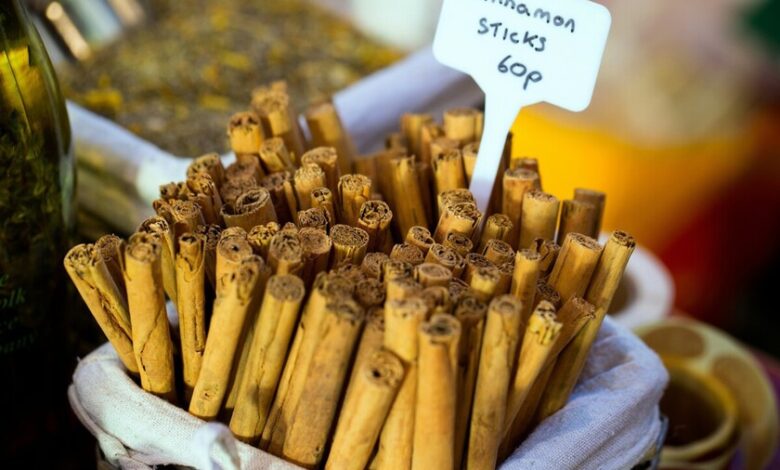 Canela fresca y de buena calidad