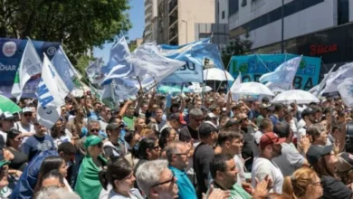 Protesta de gremios en Córdoba