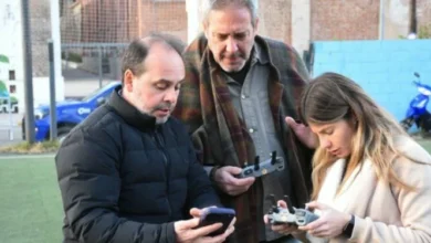 Imagen de un estacionamiento medido en la ciudad de Córdoba