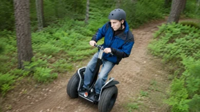 Imagen de un Segway en uso