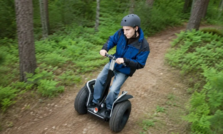 Imagen de un Segway en uso
