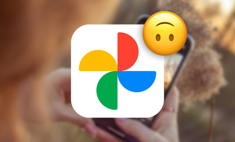 Imagen de la aplicación Google Fotos con la función de búsqueda