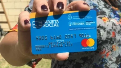 Imagen de la Tarjeta Social Córdoba, con logo del Gobierno provincial