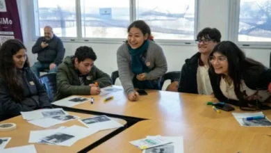 Estudiantes participando en actividades en el Parque Educativo