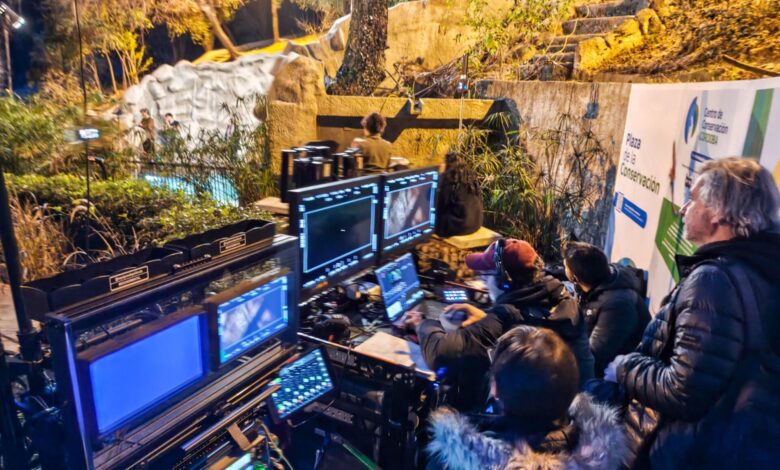Imagen de la filmación de "No lo grites" en Córdoba