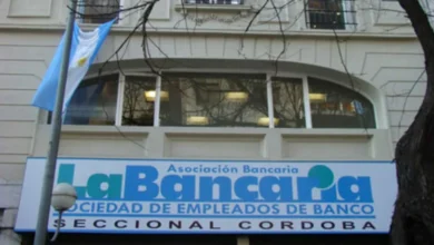 Trabajadores del Banco de Córdoba en asamblea