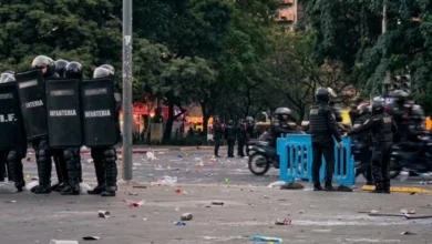 Imagen de la Policía de Córdoba en acción durante un partido de fútbol