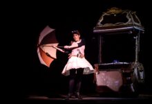Imagen de un espectáculo de teatro itinerante en Córdoba