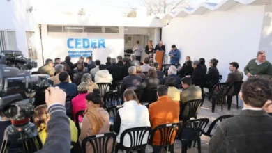 Imagen de la inauguración de la renovación del CEDER de Tercero Arriba