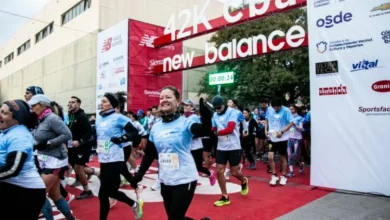 Corredores participando en la Maratón Ciudad de Córdoba 2026