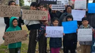 Niños en un dispensario de Córdoba