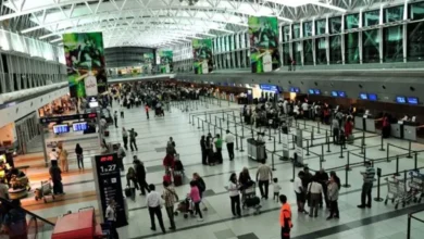 Policía de Seguridad Aeroportuaria en acción