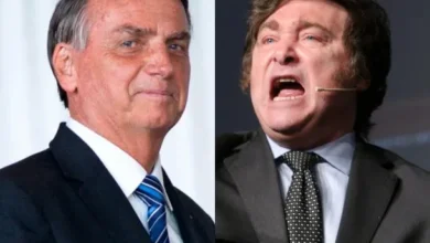 Javier Milei y Jair Bolsonaro en una imagen de archivo