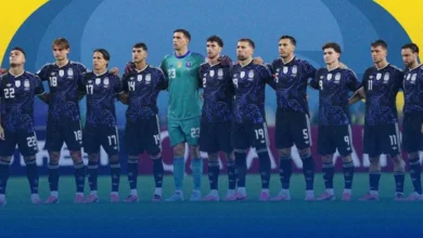 Imagen de Rosario Central felicitando a la Selección Argentina