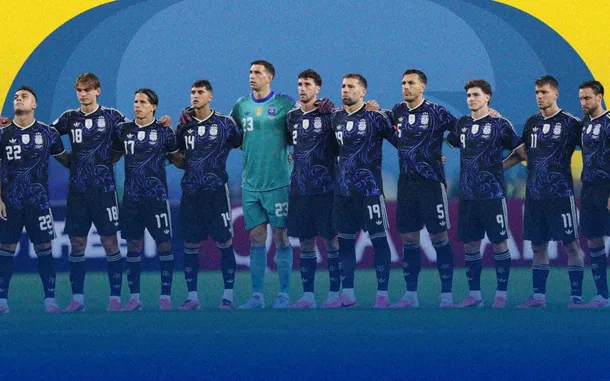 Imagen de Rosario Central felicitando a la Selección Argentina
