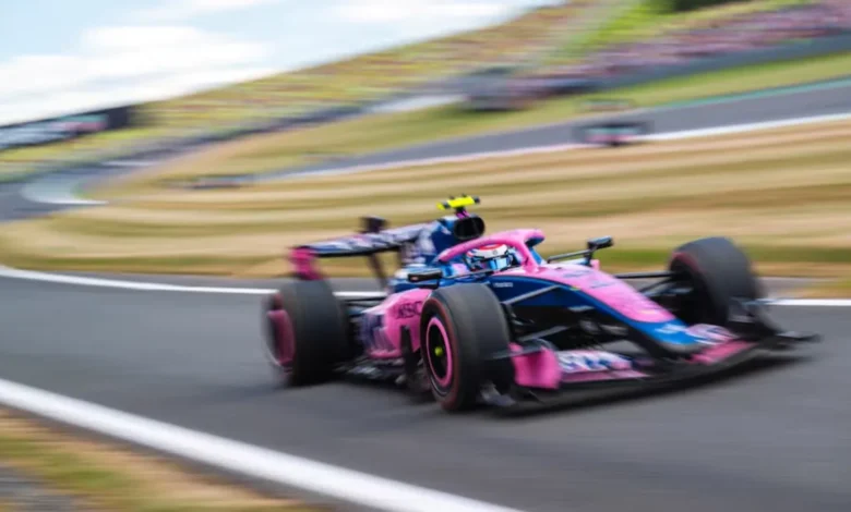 Franco Colapinto en acción durante el GP de Gran Bretaña en Silverstone
