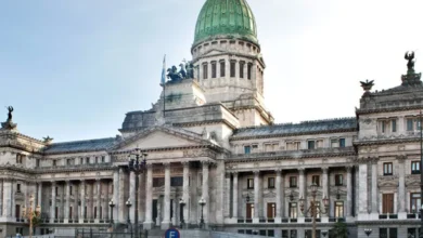 El Congreso de la Nación Argentina en sesión