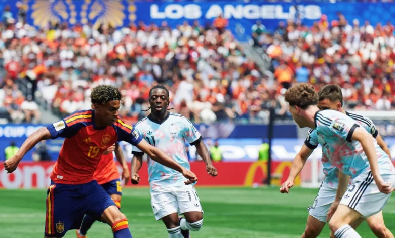 Imagen del Los Angeles Stadium, sede del partido entre España y Bélgica en el Mundial 2026
