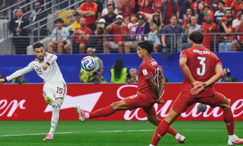 Imágenes de celebración después de la victoria de España contra Portugal en el Mundial 2026